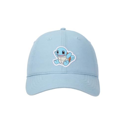 Bioworld Pok?mon Squirtle Printed Patch Blue Unstructured Baseball Cap