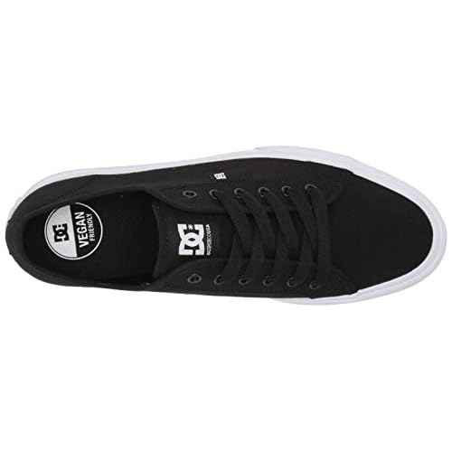 DC Mens Manual Low Top Vegan Friendly Casual Skate Shoe