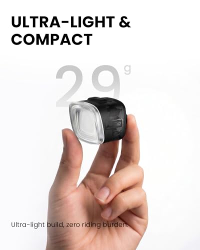 Bike Tail Light with Brake Sensor, 260° Visibility, Rechargeable USB-C