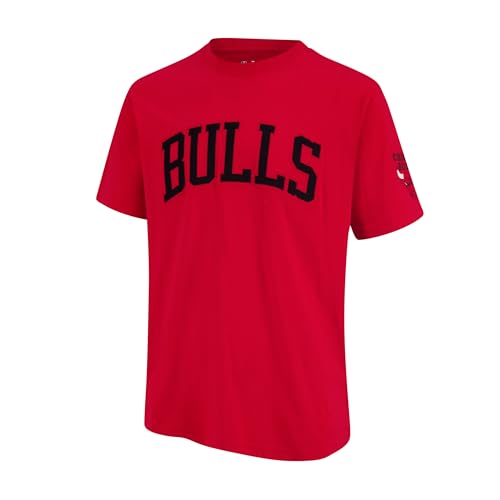 Men's NBA Embroidered Letters T-Shirt - Chicago Bulls XX-Large Team Color
