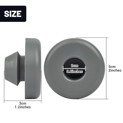 4 Pack Non-Slip Rubber Cooler Feet Replacement for 20-145Qt Coolers