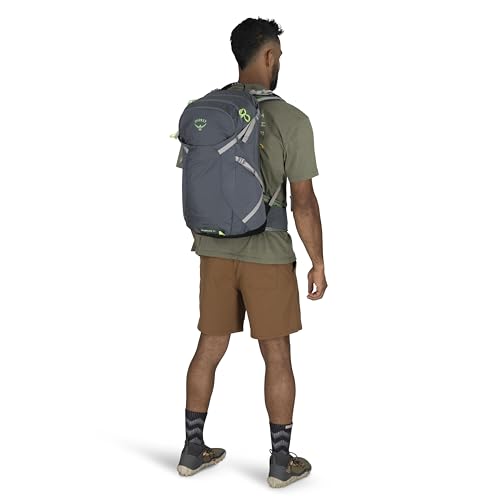 Osprey Sportlite 25L Unisex Lightweight Hiking Backpack, Tungsten/Grey Wolf, M/L