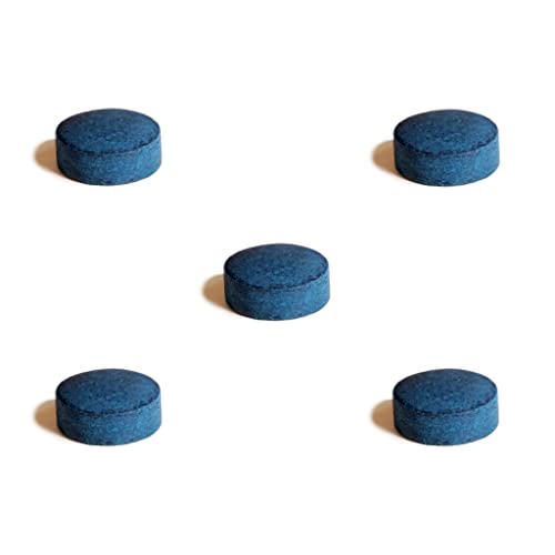 Tweeten Elk Master Billiard Pool Cue Tips 14mm Pack of 5 - Soft Medium Hardness