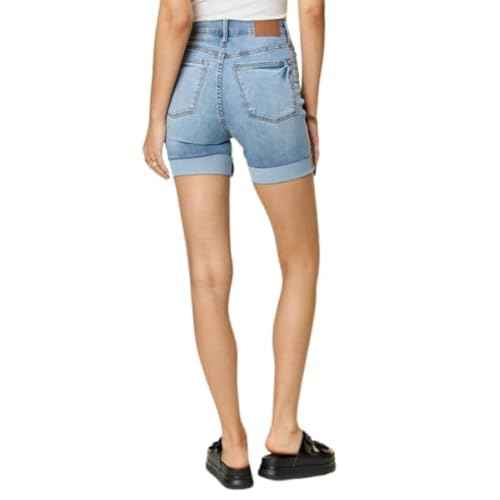 Judy Blue Cuffed Tummy Control Denim Shorts