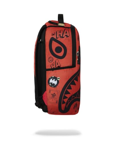 Sprayground Joker DC Asylum Backpack - Polyester, Laptop & Travel Friendly