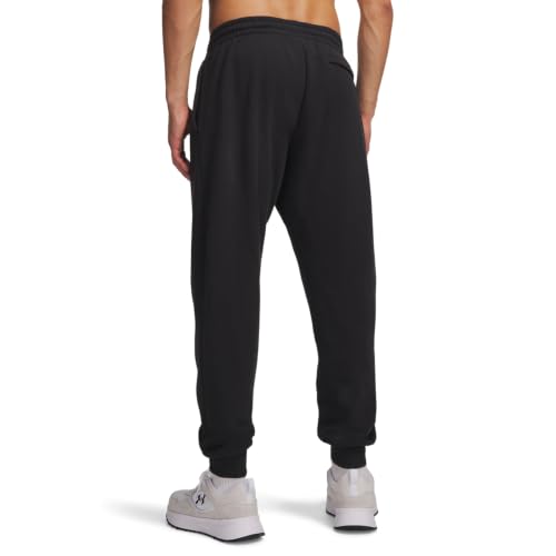 Under Armour Men's Rival Fleece Joggers - Medium / Black & White Variation