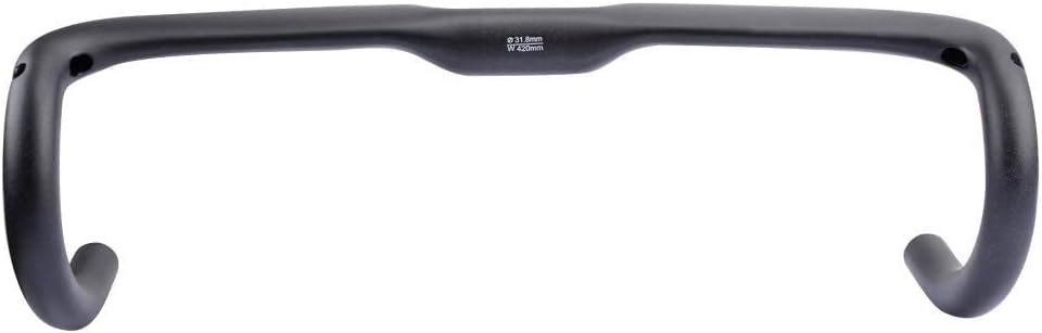 Alfa Pasca Carbon Handlebars Road Bike Drop HandleBars 31.8 Canbon Areo Drop Handle Bar bike components & parts Lightweight 3K Matte 400/420/440mm