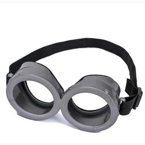 Vintage Steampunk Goggles Glasses Round Cartoon Costume For Cosplay (Glasses)