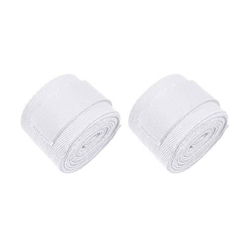White Hand Wraps for Boxing & MMA - 138 Inch Wrist Support Straps - Starsouce
