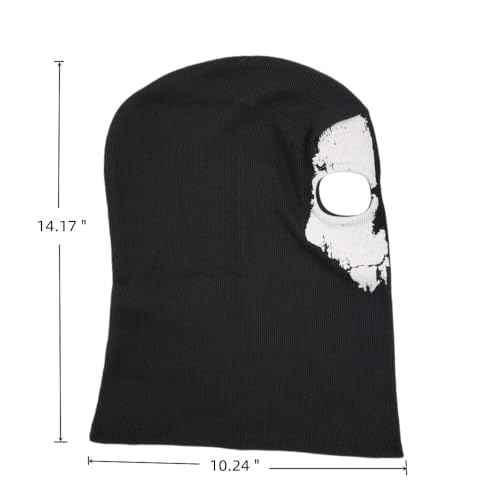 Skull Face Mask,Call of Balaclava Duty Mask Ghost Skeleton Ski Mask for Men Women Snowboarding Motorcycle Climbing