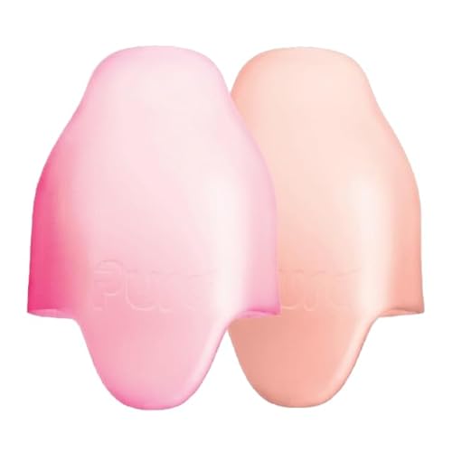 Pura Kiki Nipple/Spout Silicone Travel Covers - Pura Lids Compatible | Plastic-Free, Medical Grade, MadeSafe Certified | Prevents Leaks & Spills, Secure Fit | 2-Piece (Rose + Carrot)