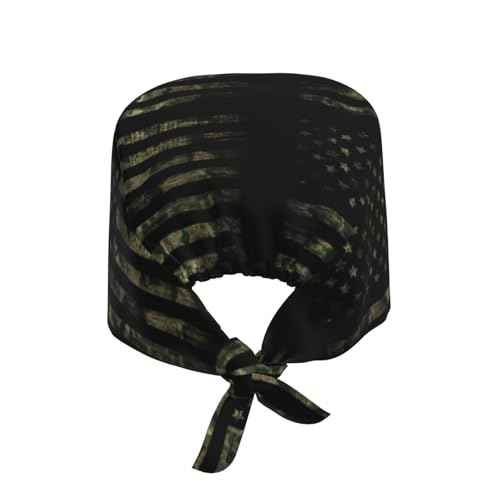 Adjustable Working Cap Breathable Unisex Women Men Elastic Bandage Tie Back Hats Scrub Nursing Doctor Surgeon Cap