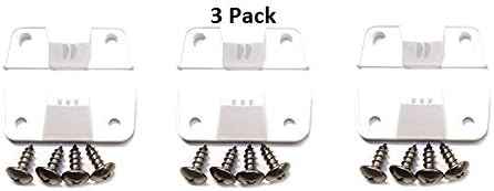 Aftermarket Coleman Cooler Replacement Hinges with Stainless Steel Screws (2 Pack)