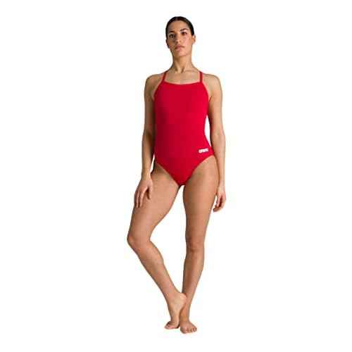 ARENA Womens Performance Women's Solid Fl Team Light Drop Swimsuit