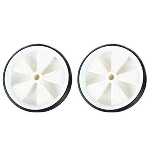Pink Bicycle Training Wheels for Kids - 1 Pair Cycling Support Wheels, Low Noise Rubber Bike Assist Wheel Stabilisers