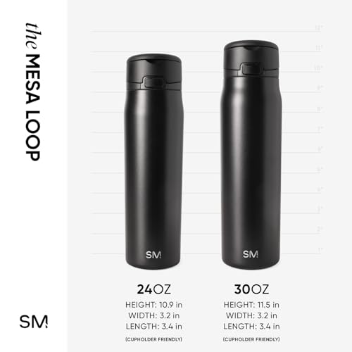 Simple Modern Water Bottle with Straw & Handle 24oz Cream — Pearl Coconut