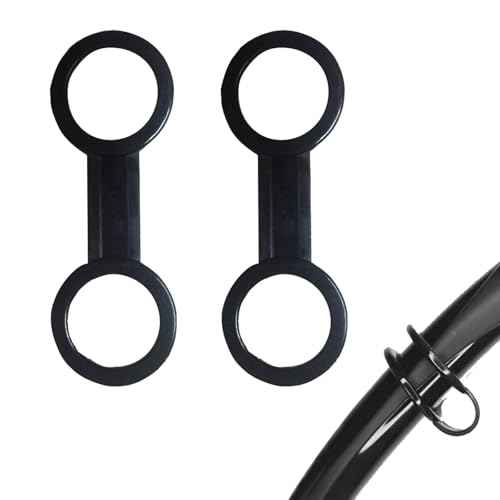 2 Pieces Scuba Diving Dive Snorkeling Silicone Snorkel Mask Strap Keeper Holder Clip Retainer Attachment Gear Spare Part Accessories