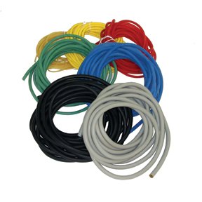 Cando 10-5723 Green Latex-Free Exercise Tubing, Medium Resistance, 100' Length