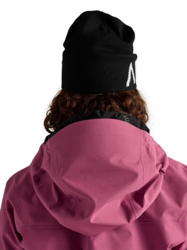 Unisex Wool Recycled Polyester Beanie Hat - Reversible Arc'teryx Word Head Toque One Size / Orca