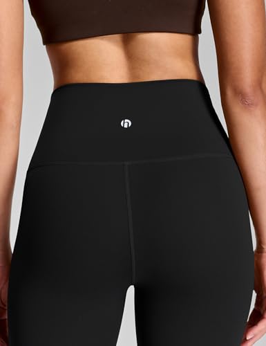 Workout Pro Leggings 25 Inches - Black, Medium - HeyNuts