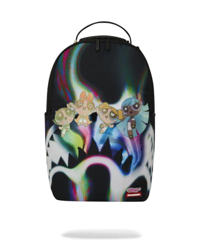 Sprayground Powerpuff Girls Backpack with Laptop Compartment and Adjustable Straps