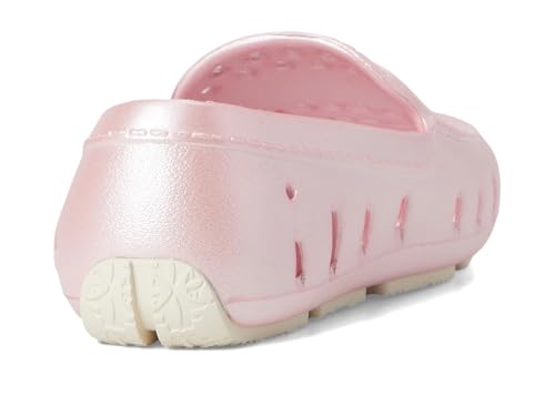 Floafers Kids Prodigy Driver Metallic Toddler Shoes - Pink Metallic/Cream - Little Kid