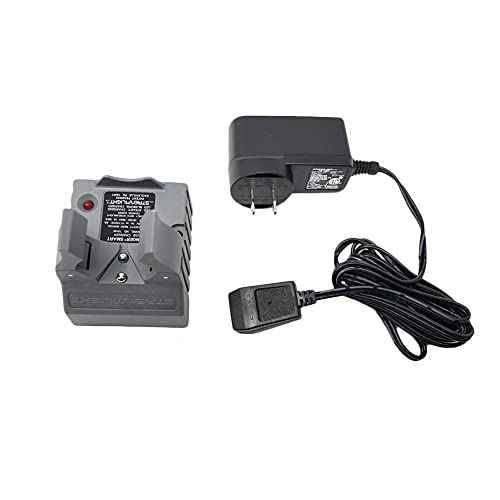 Streamlight Stinger Smart Charger Holder with 100V/120V AC Wall Adapter Charge Cord - Intended for Use with Stinger Series Flashlights