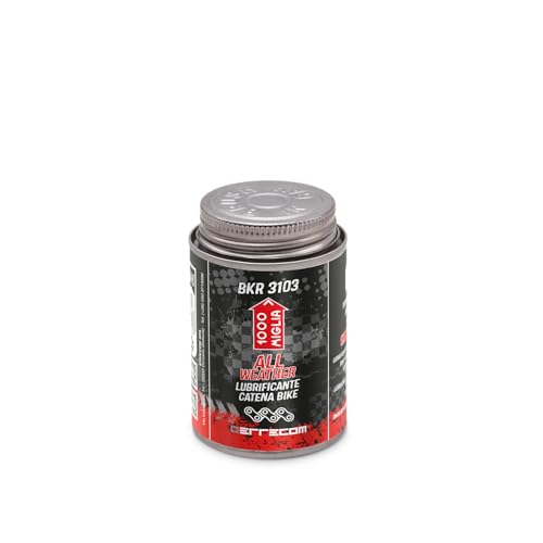 Errecom 1000 Miglia BKR 3103-4 fl oz (120 mL) Can, All Weather Lube Bike Chain, for All Weather Conditions, Brush Included