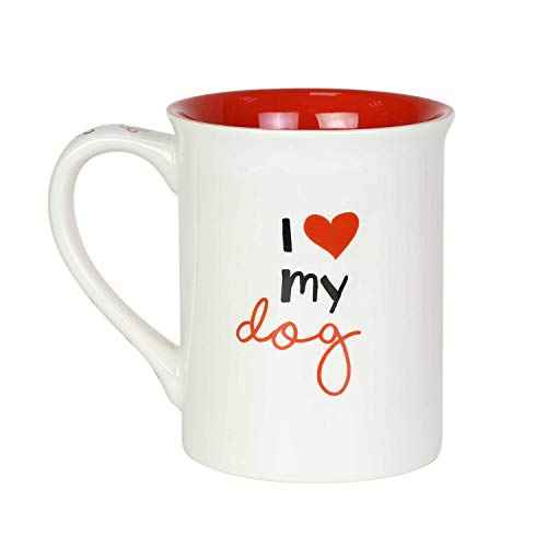 Enesco Our Name is Mud French Bulldog Mom Coffee Mug, 16 Ounce, Multicolor,6003694