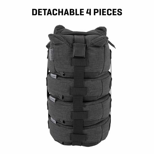 Allen Company Eliminator Stacker Shooting Bag, 4-Piece, Black
