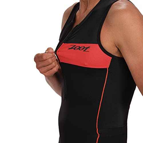 Zoot Men¡¯s Core Tri Tank Racesuit, Sleeveless Triathlon Suit, Swim Bike Run Chamois Pad, Pockets, UPF 50+ Quick Dry Fabric