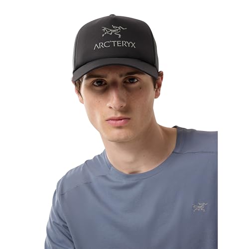 Arc'teryx Bird Word Trucker Curved Hat | Light Breathable Trucker Hat with Our Word Logo