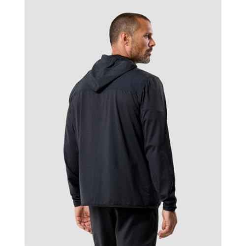 INTO THE AM Mens Windbreaker Jacket S-4XL - Lightweight Athletic Shell for Running, Gym & Outdoor