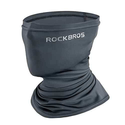 ROCKBROS Cooling Neck Gaiter Bandana Face Mask for Men Neck Gaiters Summer Half Face Scarf Cover Sun UV Protection