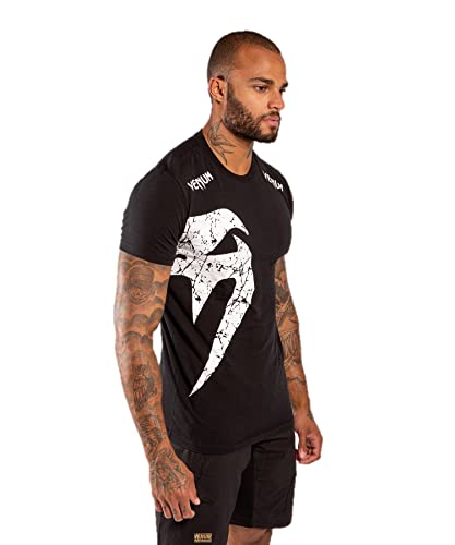 Men's Giant T-Shirt Large Black - Soft Cotton Athletic Fit