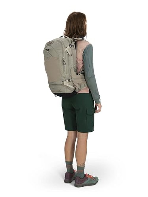 Osprey Escapist 25L Biking Backpack, Tan Concrete, Medium/Large