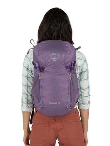 Osprey Skimmer 20L Women's Hiking Backpack with Hydraulics Reservoir, Purpurite Purple