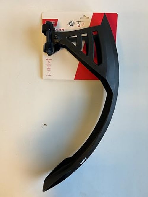 Zefal Deflector RS75 Rear MTB Mudguard – Universal Swingarm Mount for Full-Suspension Bikes – Fits 26”/27.5”/27.5+/29” Wheels, Max 2.8” Tire Width, MD-Strap, 310g, 663mm Long