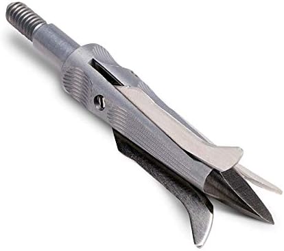 NEW ARCHERY PRODUCTS Spitfire XXX 100-Grain 2 Inch Cutting Diameter 3-Blade Durable Precise Front-Deploying Bow Hunting Broadhead - 3 Pack