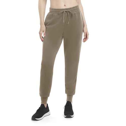 Danskin Womens Cloud High Waist Jogger Sweatpants