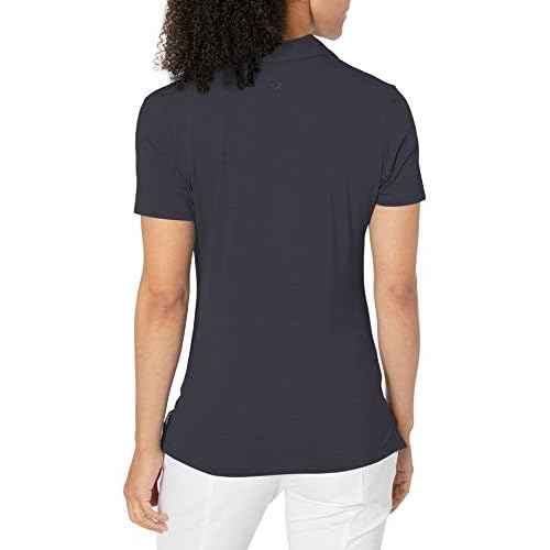 Callaway Women¡¯s Opti-Dri Tonal Short Sleeve Polo Shirt, with Stretch Fabric and Sun Protection, Extended Sizing