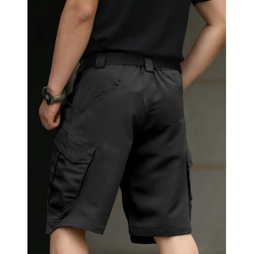 Men's Tactical Cargo Shorts Durable, Quick-Dry & Lightweight for Hiking & Outdoor Shorts(No Belt)