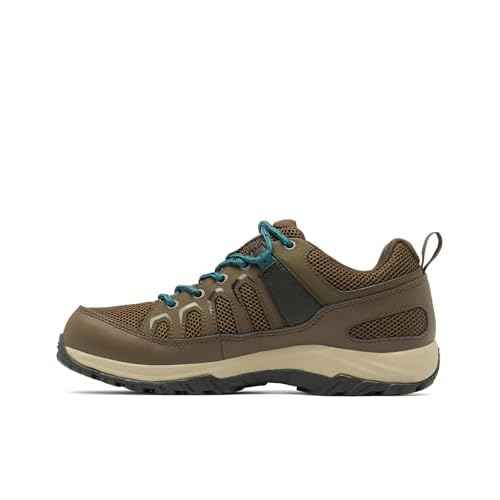 Columbia Mens Granite Trail Waterproof Hiking Shoe, Cordovan/Night Wave, 11