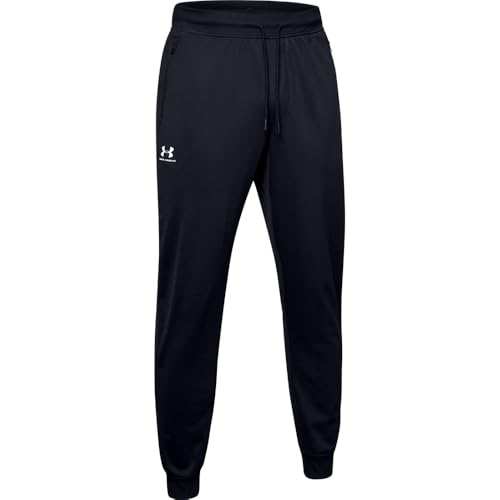 Men's Sportstyle Tricot Jogger Pants - Medium Black White Variation