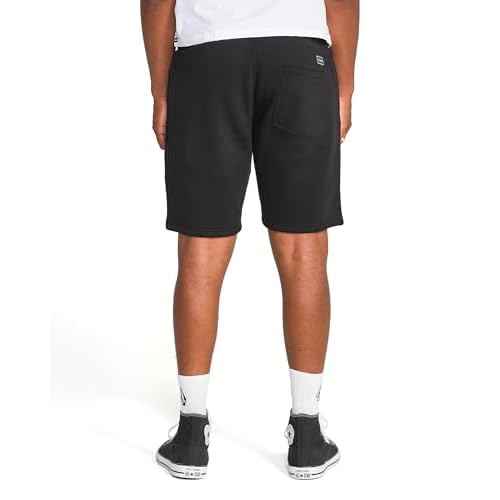 Volcom Mens Elastic Waist SweatShorts with Drawstring ? Fleece Lounge Shorts, Soft Cotton Blend