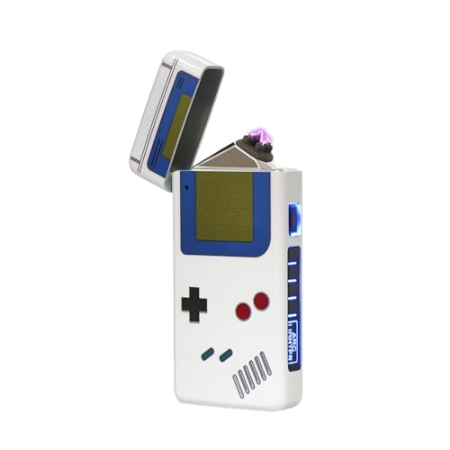 BAHASA Electric Lighter - USB Rechargeable Plasma Lighter, Windproof Flameless Lighters, Perfect for Retro Gaming Gifts, Men's Birthday Gifts