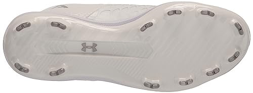 Girls' Under Armour Glyde 2.0 TPU Jr Sneakers - 3 Little Kid White/White/Metallic Silver