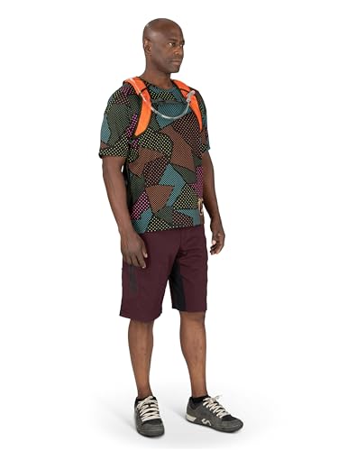 Osprey Katari 3L Men's Biking Backpack with Hydraulics Reservoir, Green Creek