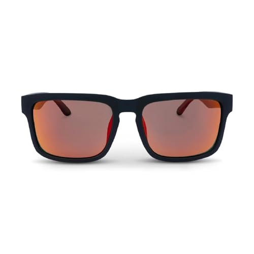 Optic Nerve Mashup Polarized Sport Sunglasses Matte Black Wood Gray Lens