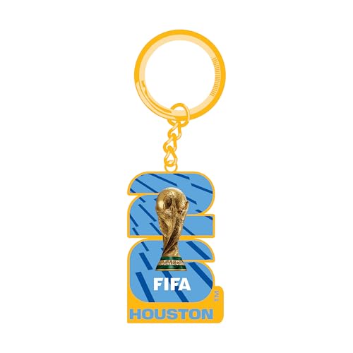 Houston FIFA World Cup 2026 Keychain - Officially Licensed Soccer Fan Gift